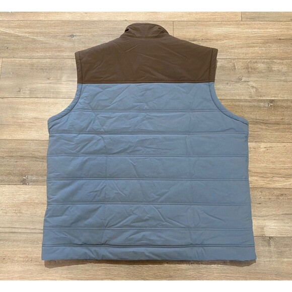 Simms Fishing Cardwell Vest Mens XXL Sherpa Lined Storm Hickory - Picture 7 of 10